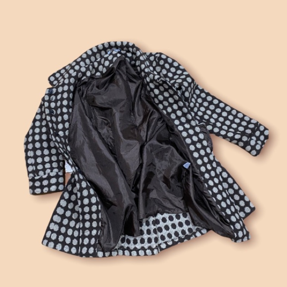 Polkadot Pea Coat - Picture 9 of 9